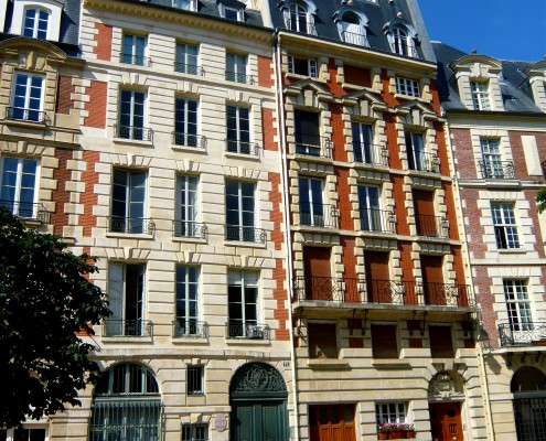 Première visite à Paris Place Dauphine Ile de la Cité