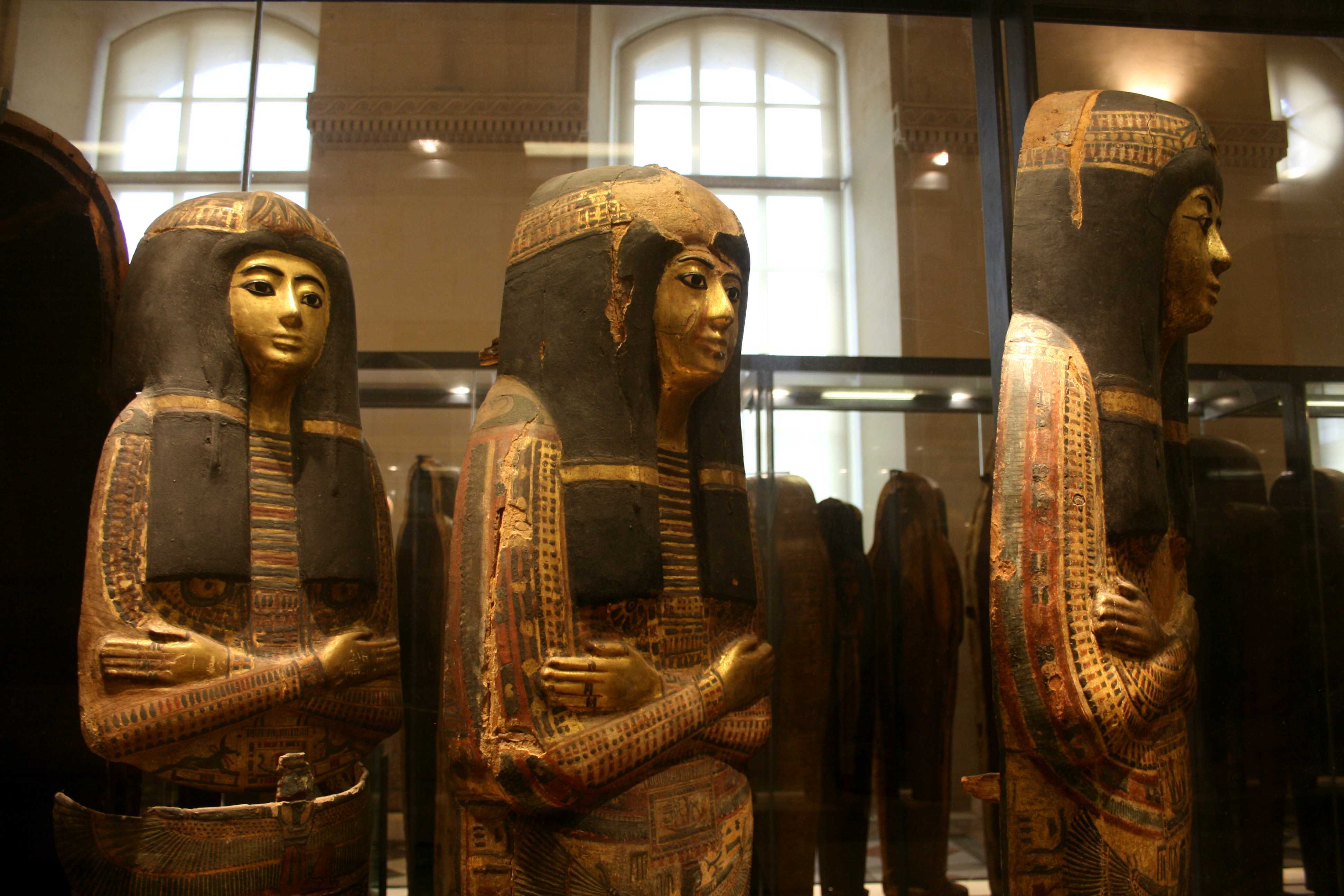 Sarcophages MusÃ©e du Louvre - AntiquitÃ©s Ã©gyptiennes - Un guide Ã Paris