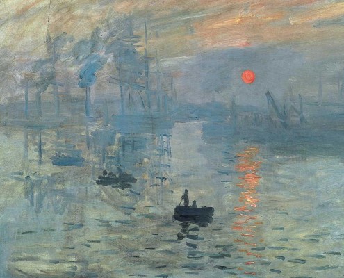 Musée Marmottan Monet Paris - Claude MONET - Impression soleil levant 1872