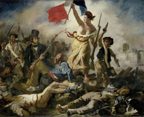 La liberté guidant le peuple - 28 juillet 1830 - Eugène Delacroix